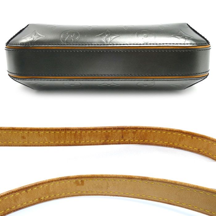 Louis Vuitton Fowler Handbag Monogram Mat Black Second — view 3