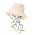 Loewe Fisherman Bucket Hat Beige 57