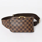 Louis Vuitton Geronimos Waist Bag Damier Brown Gold