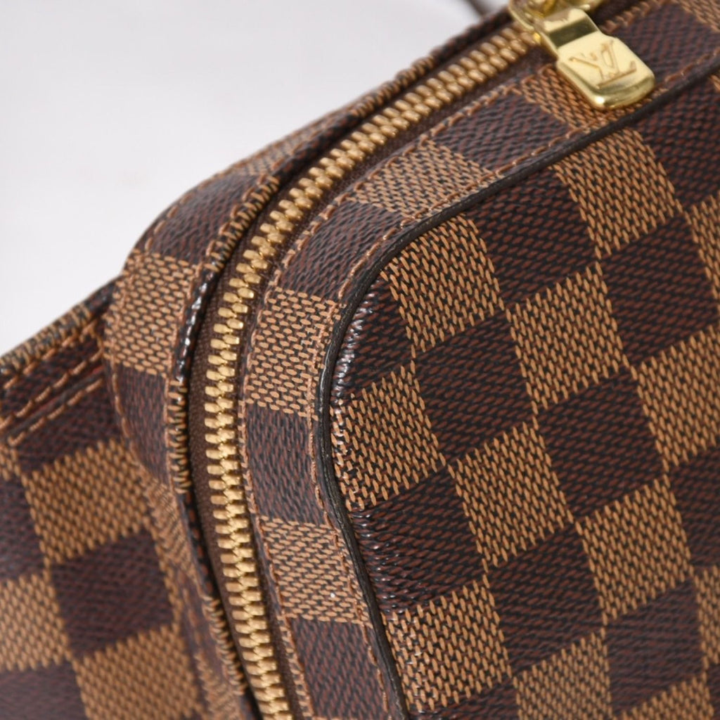 Louis Vuitton Geronimos Waist Bag Damier Brown Gold — view 7