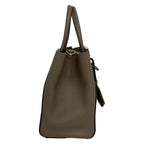 Fendi Tote Petit Toujours Dark Brown Gold Leather — view 2