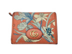 Gucci Bifold Wallet GG Marmont Flora Multicolor Canvas Leather Limited Edition