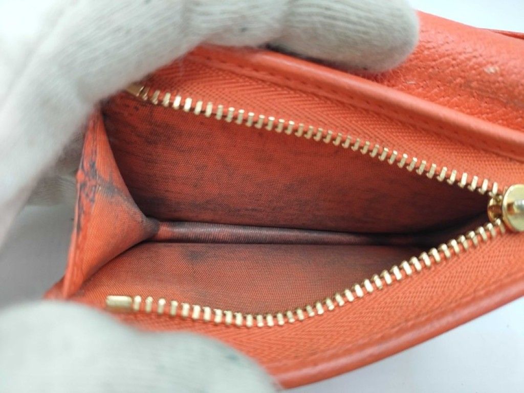 Gucci Bifold Wallet GG Marmont Flora Multicolor Canvas Leather Limited Edition — view 7