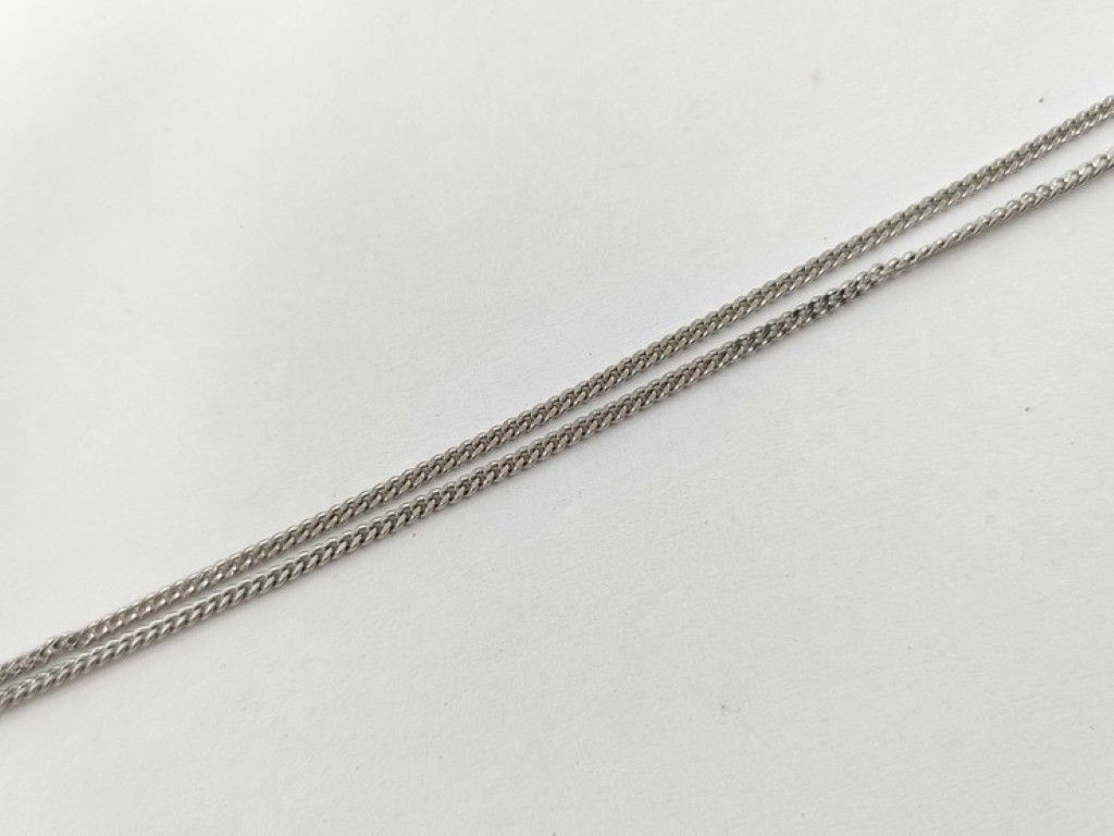 Dior Necklace Bear Motif Silver Metal Rhinestone — view 6