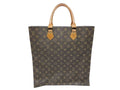 Louis Vuitton Handbag Sac Plat Brown Monogram Tote