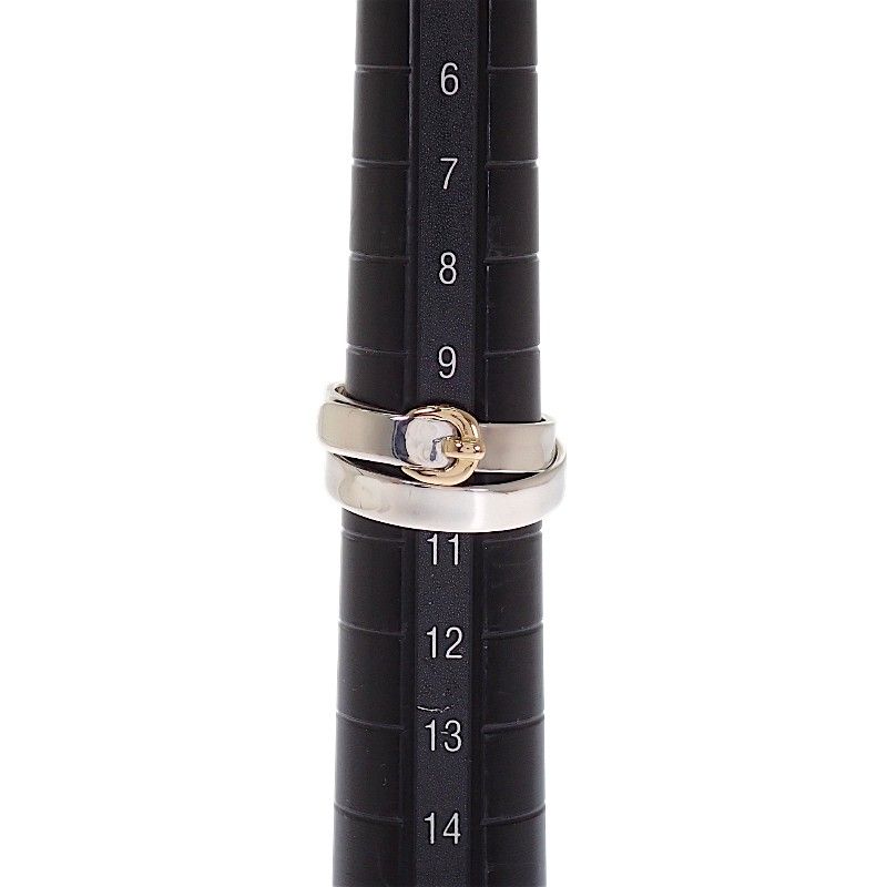 Hermes Double True Stamp 50 Ring Includes Silver Yellow Gold — view 8