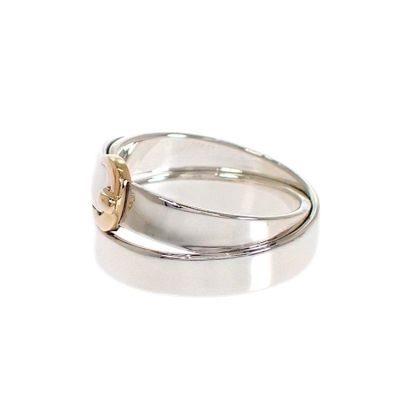 Hermes Double True Stamp 50 Ring Includes Silver Yellow Gold — view 3