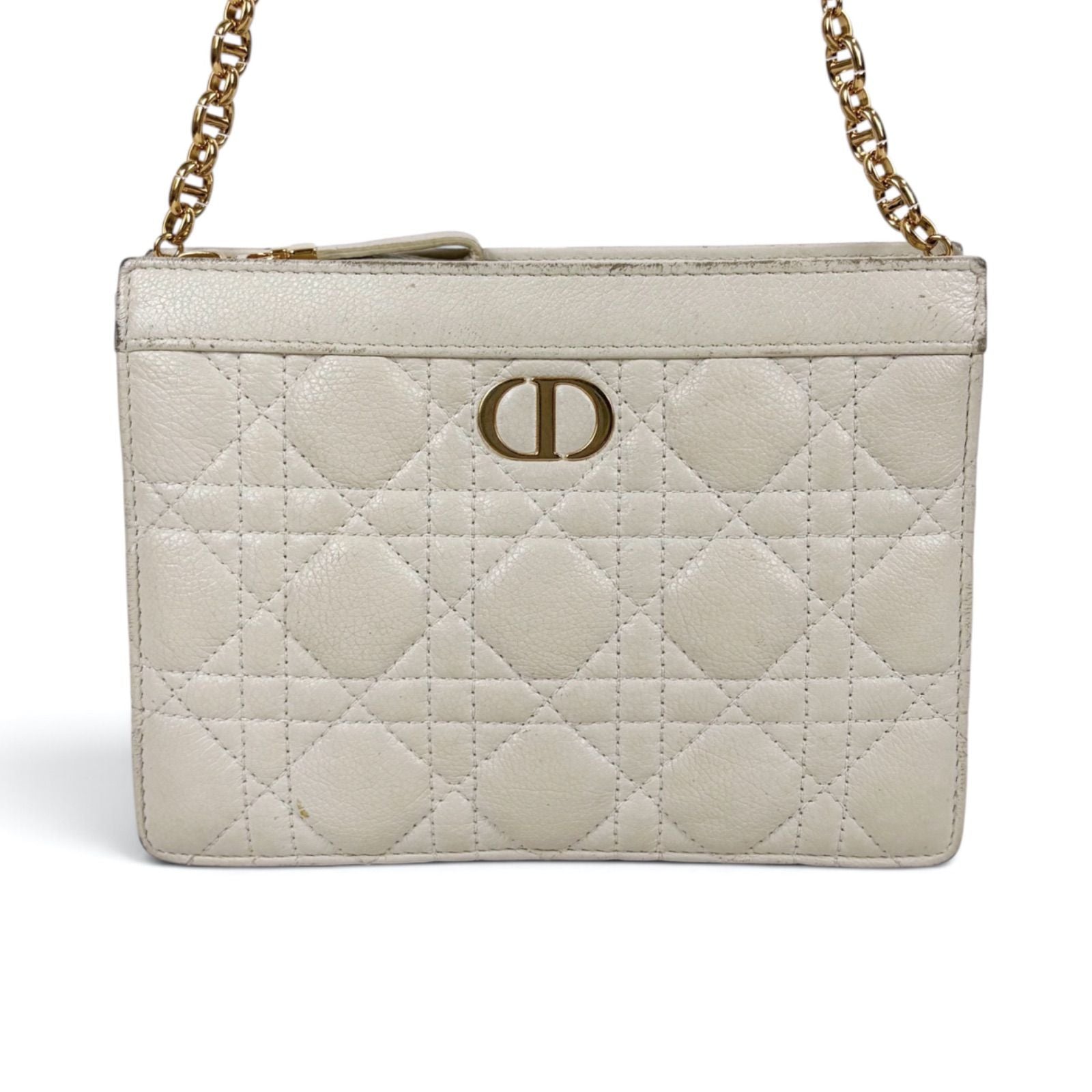 Dior Caro Every Pouch Pochette White — view 2