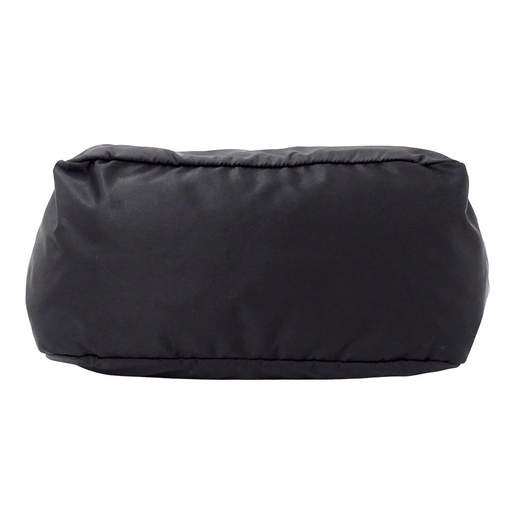 Prada Tote Shoulder Bag 2-Way Nylon Black Logo — view 3