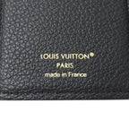 Louis Vuitton Wallet Monogram Empreinte Trifold Portefeuille Victorine Noir — view 5