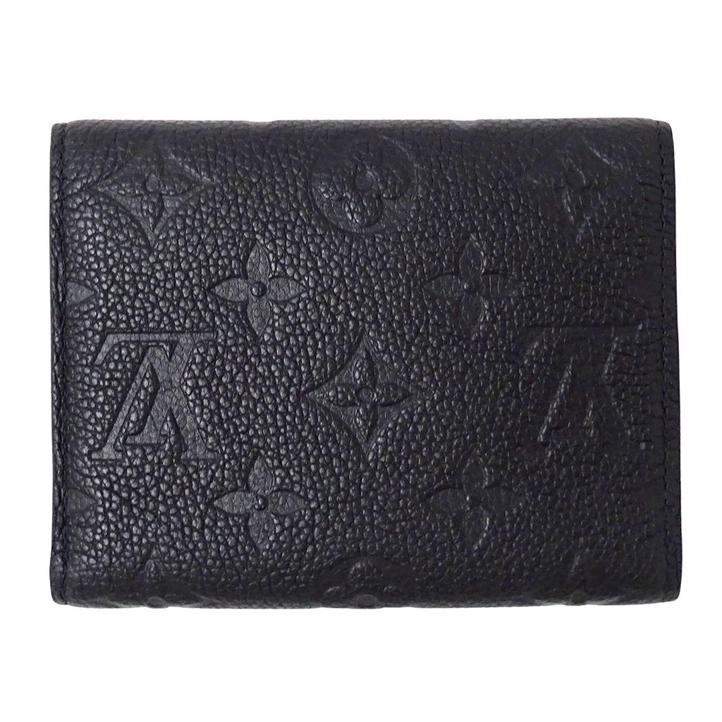 Louis Vuitton Wallet Monogram Empreinte Trifold Portefeuille Victorine Noir — view 2