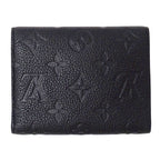 Louis Vuitton Wallet Monogram Empreinte Trifold Portefeuille Victorine Noir — view 2