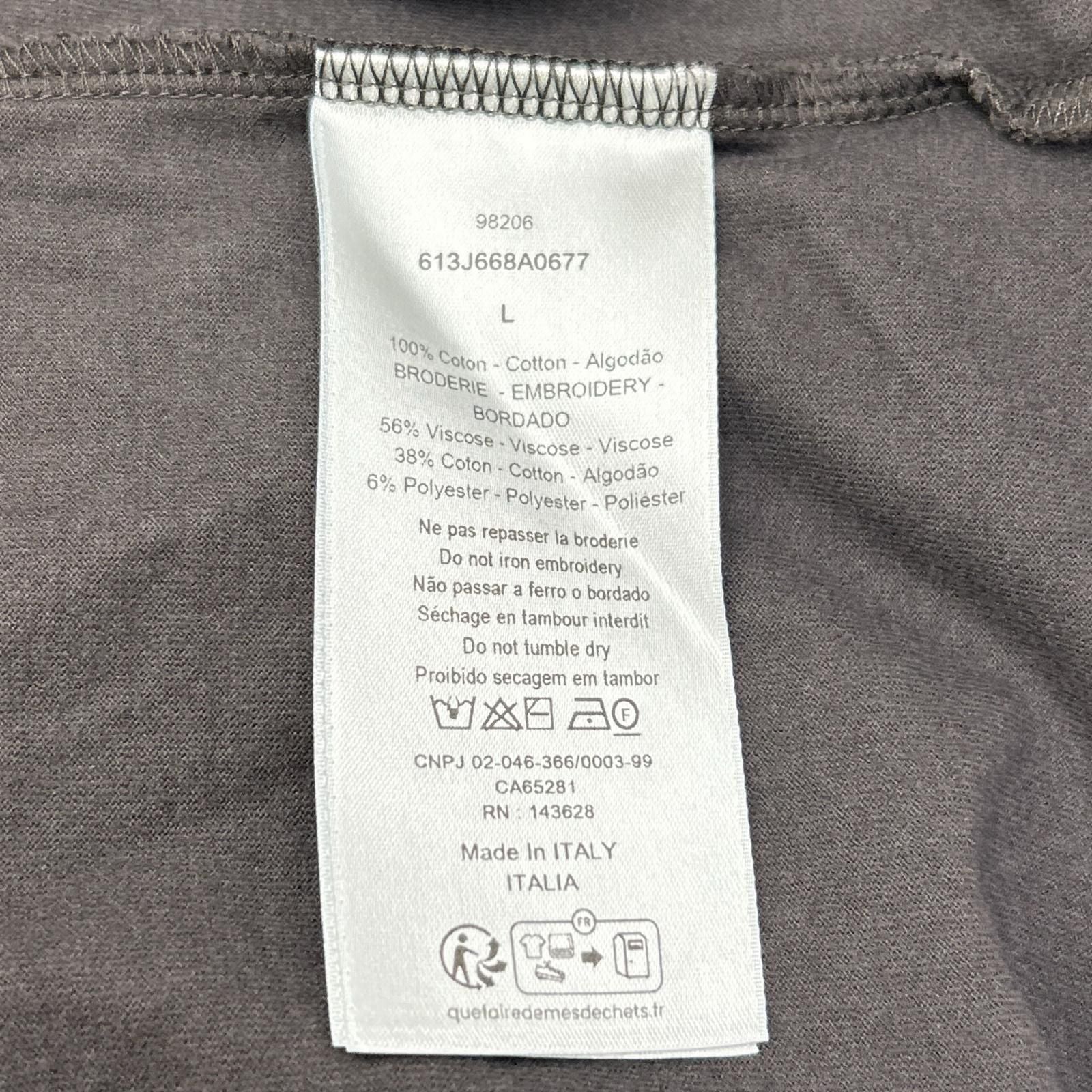 Dior Roulis Bon Black Crew Neck T-Shirt — view 5