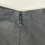 Dior Black Nylon Long Pleated Skirt — view 5
