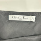 Dior Black Nylon Long Pleated Skirt — view 3