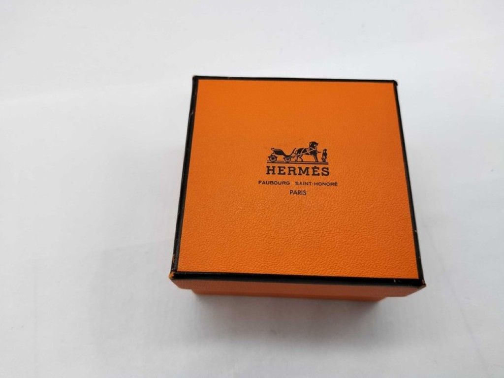 Hermes Bracelet Etriviere Brown Leather Silver — view 7
