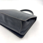 Loewe Barcelona Calfskin Darknavy Handbag Gold — view 7
