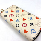 Louis Vuitton on Zippy Wallet Leather Black White Multicolor Gold — view 6