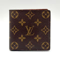 Louis Vuitton Porto Billets Cult Cles Monet Monogram Leather Brown Bi Foldwallet