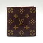 Louis Vuitton Porto Billets Cult Cles Monet Monogram Leather Brown Bi Foldwallet