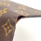 Louis Vuitton Porto Billets Cult Cles Monet Monogram Leather Brown Bi Foldwallet — view 8