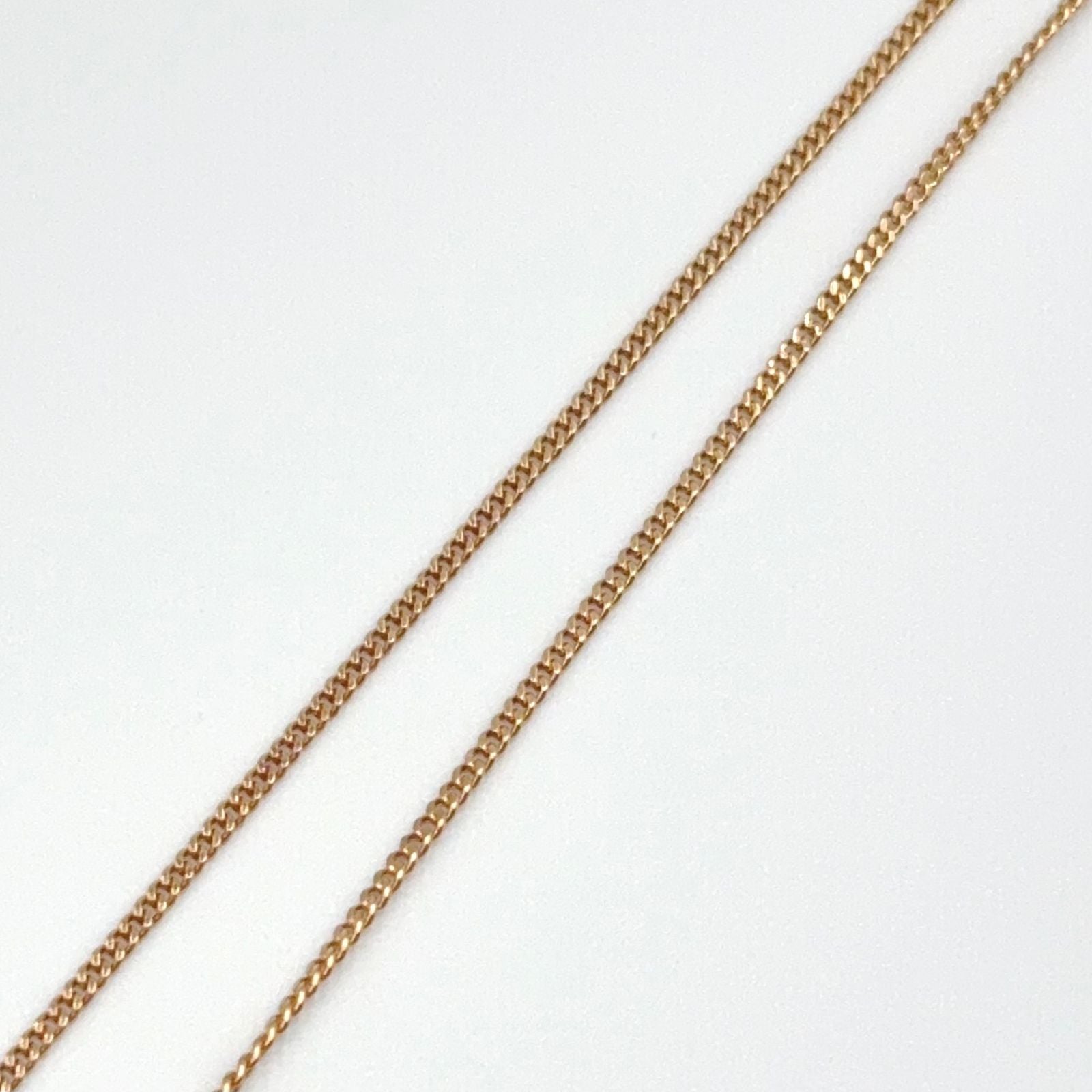 Dior CD Logo Rhinestone Color Gold White Necklace — view 6