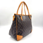 Louis Vuitton Estrara MM Monogram Leather Brown Light Tote Gold — view 2