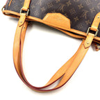 Louis Vuitton Estrara MM Monogram Leather Brown Light Tote Gold — view 5