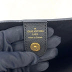Louis Vuitton Lockme Calf Black Handbag Gold — view 4