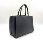 Louis Vuitton Lockme Calf Black Handbag Gold — view 2