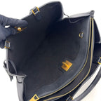 Louis Vuitton Lockme Calf Black Handbag Gold — view 9