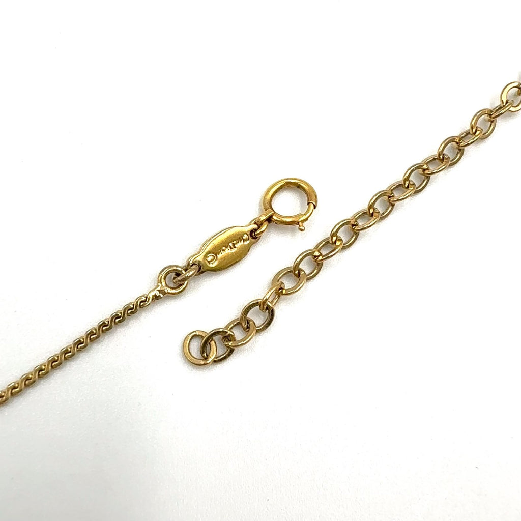 Dior CD Logo Gold Plated Necklace — view 7