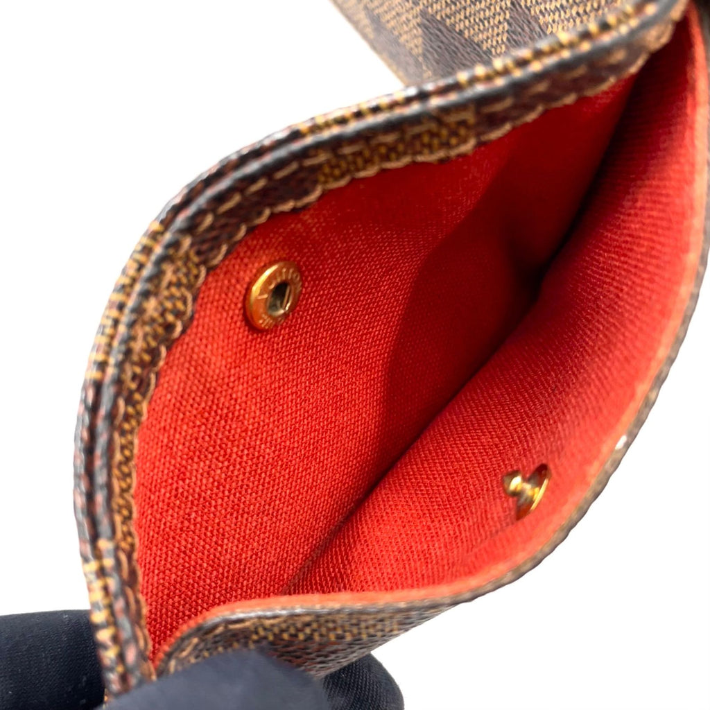 Louis Vuitton Damier Geronimos Brown Belt Bag Gold — view 9