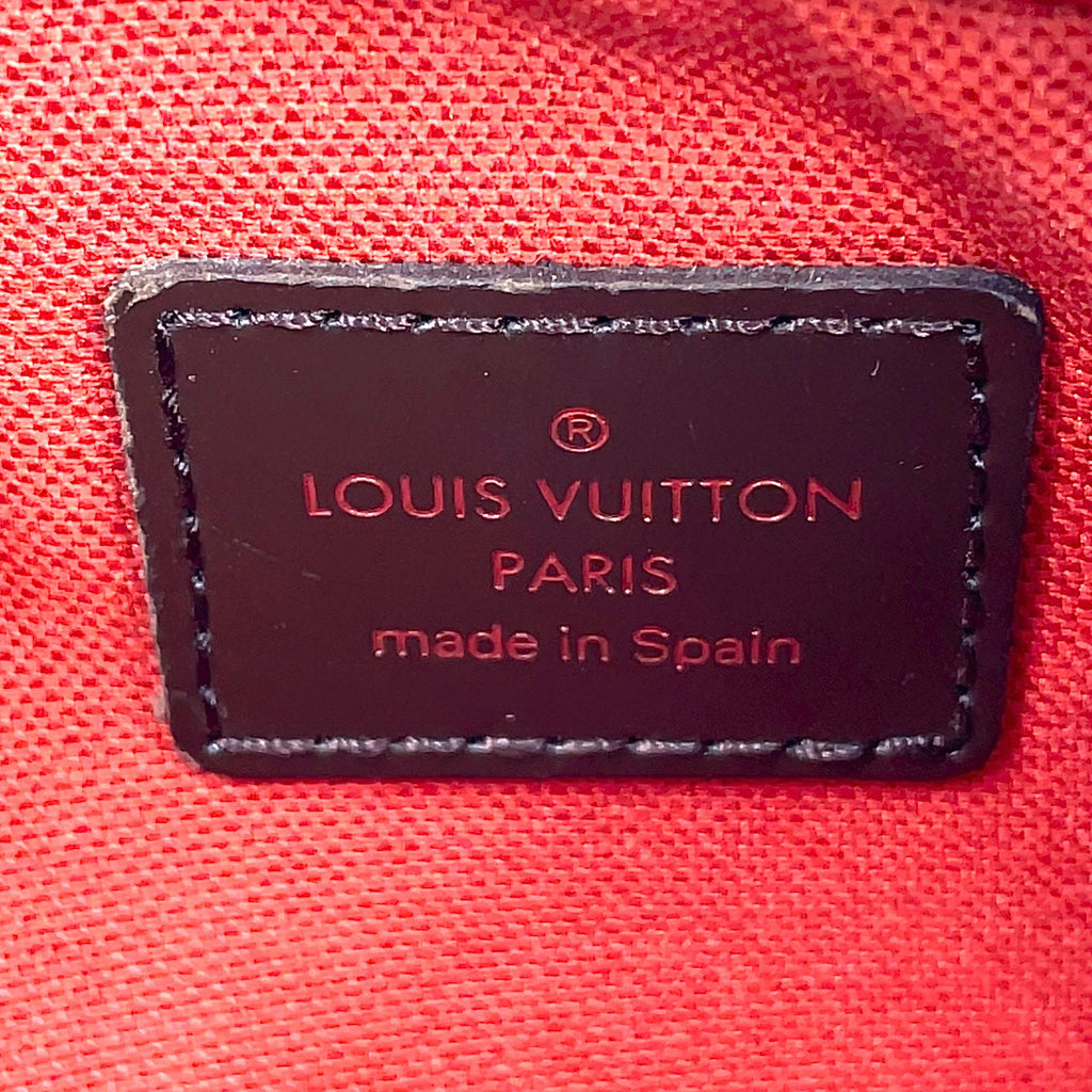 Louis Vuitton Damier Geronimos Brown Belt Bag Gold — view 4