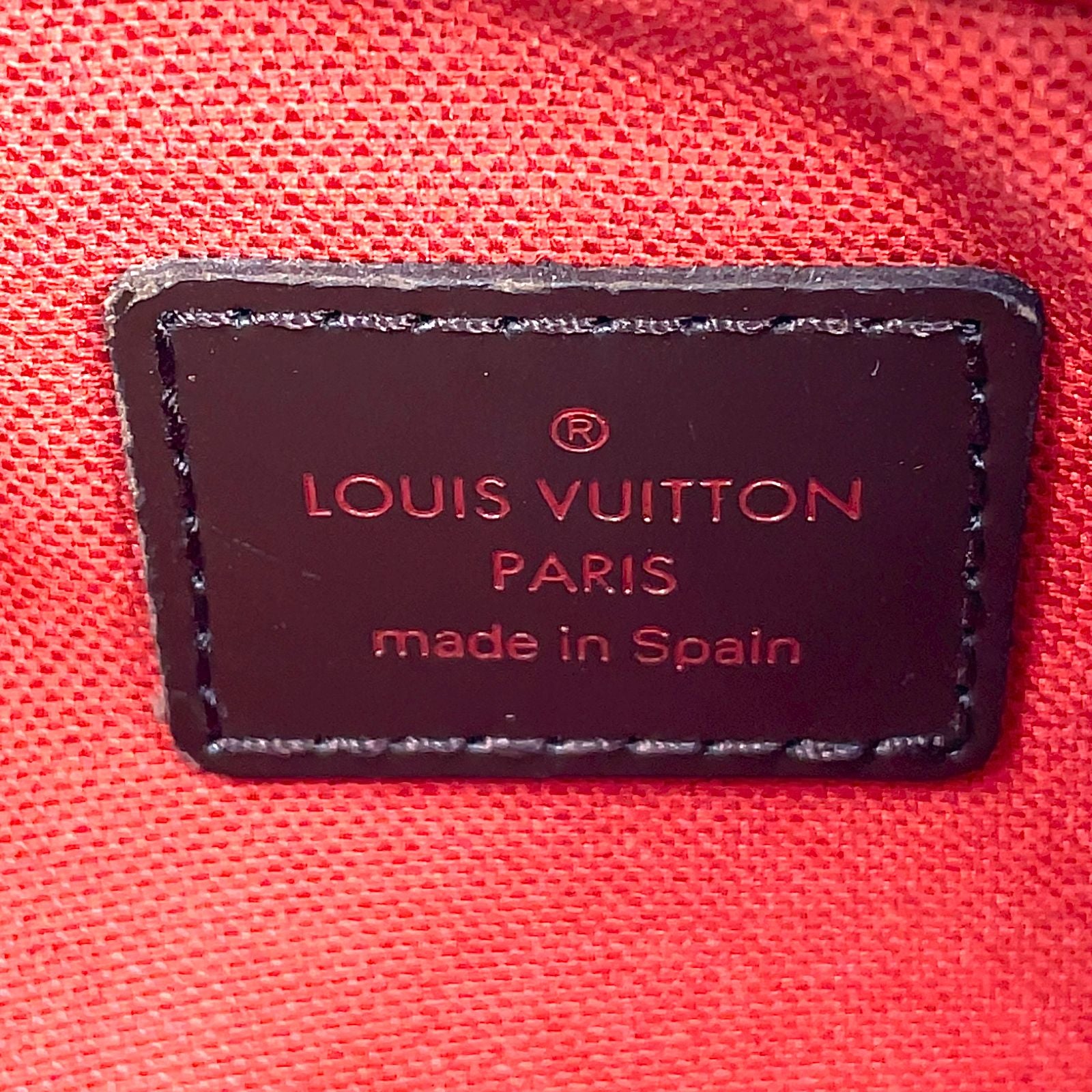Louis Vuitton Damier Geronimos Brown Belt Bag Gold — view 4