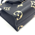 Louis Vuitton On The Go PM Bicolor Monogram Empreinte Correspondence Leather — view 6
