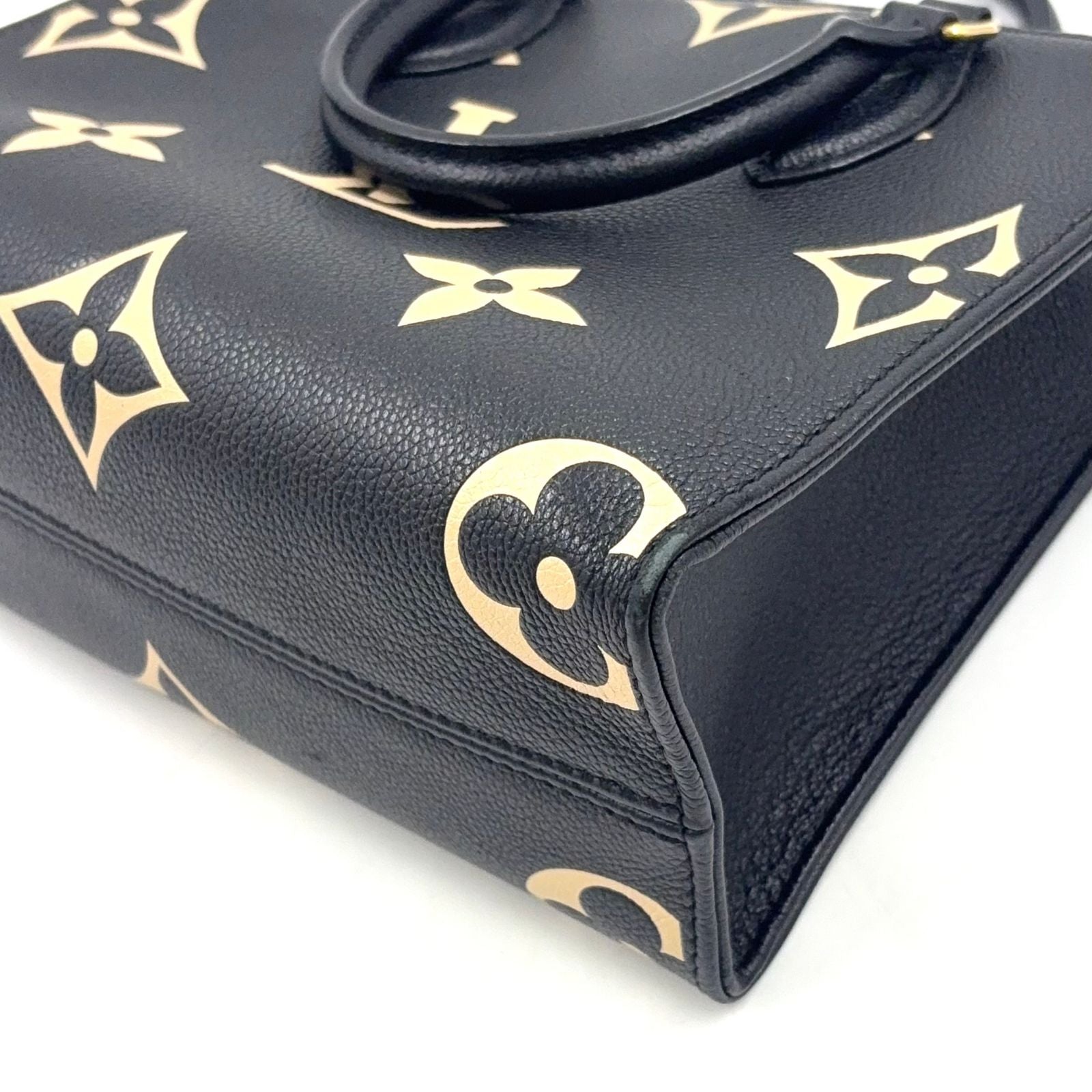 Louis Vuitton On The Go PM Bicolor Monogram Empreinte Correspondence Leather — view 7