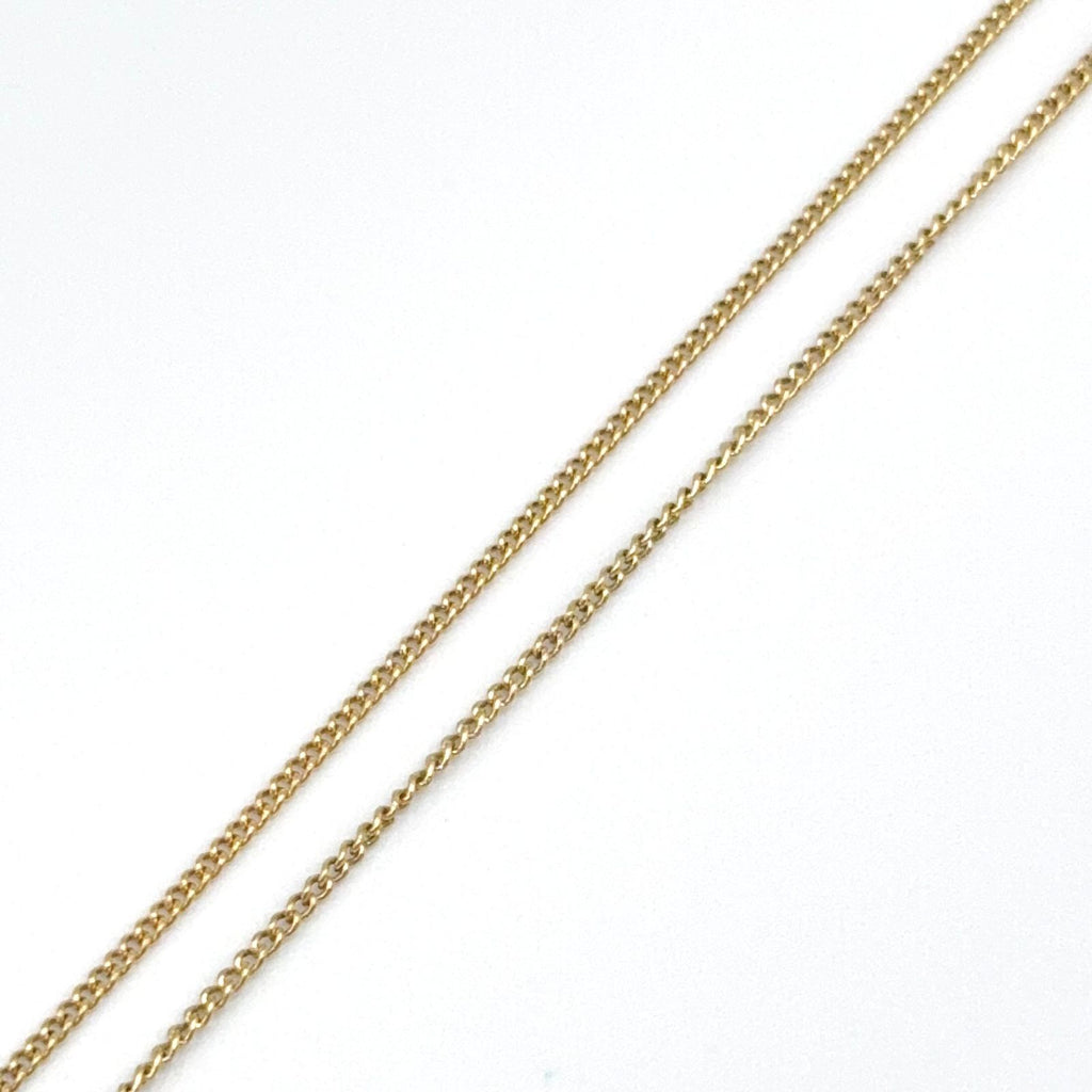 Dior CD Logo Oval Gold Plated Necklace — view 6