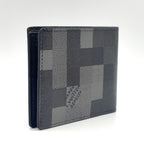 Louis Vuitton Portefeuille Calf Correspondence Leather Black Bi Foldwallet — view 2