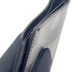 Louis Vuitton Portefeuille Calf Correspondence Leather Black Bi Foldwallet — view 7
