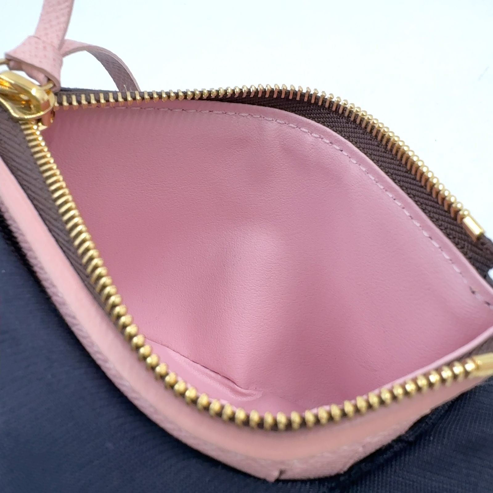 Louis Vuitton Portefeuille Victorine Monogram Rose Ballerine Leather Brown — view 8