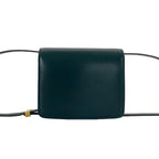 Celine Classic Box Small Leather Mini Shoulder Bag Crossbody Green — view 3