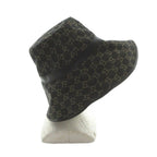 Gucci Bucket Hat Logo Canvas GG M 57 Black — view 3