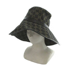 Gucci Bucket Hat Logo Canvas GG M 57 Black