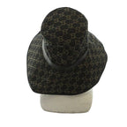 Gucci Bucket Hat Logo Canvas GG M 57 Black — view 4