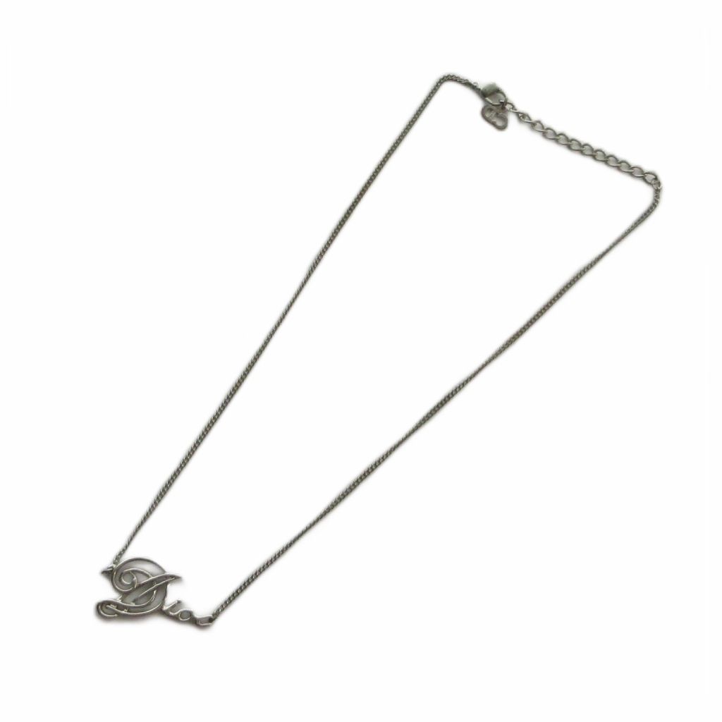 Dior Pendant Logo Silver — view 3