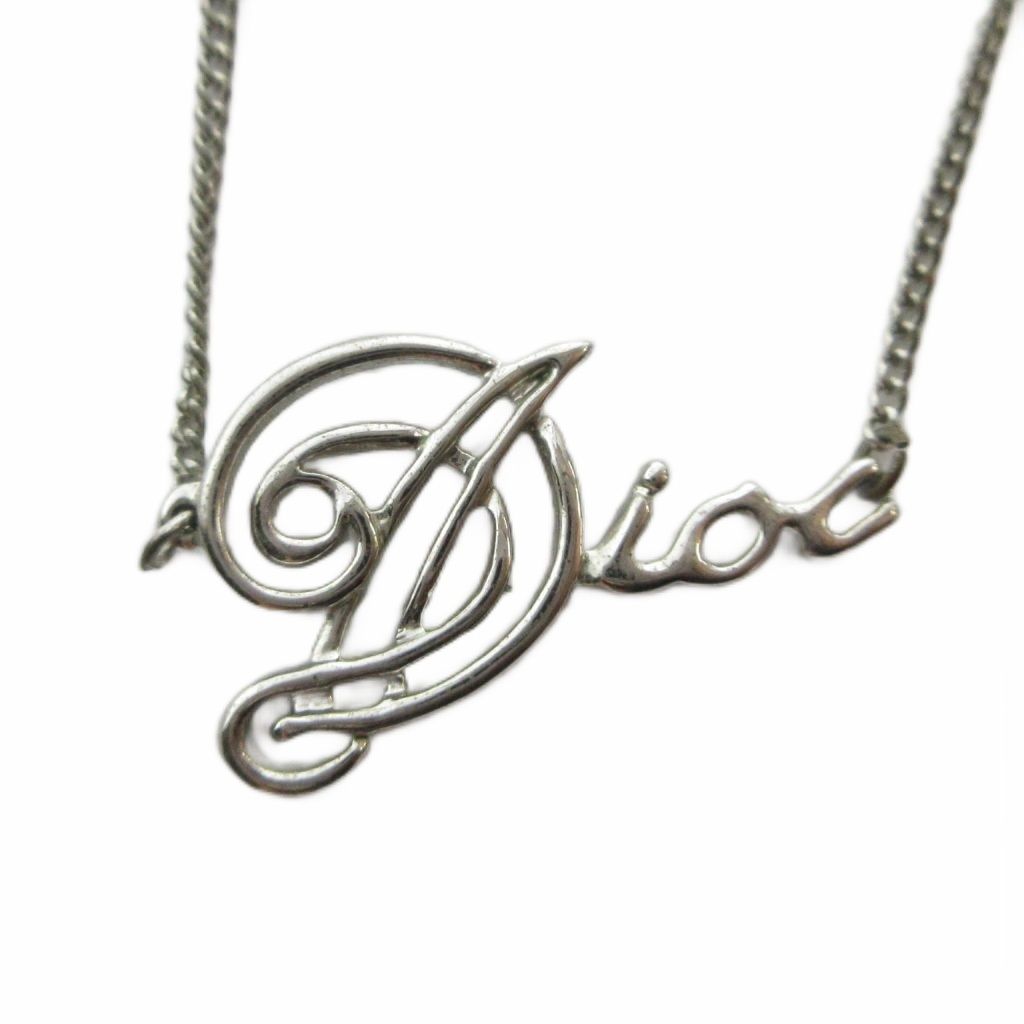 Dior Pendant Logo Silver