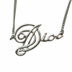 Dior Pendant Logo Silver