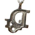 Dior Pendant Logo Rhinestone Silver — view 2