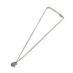 Dior Pendant Logo Rhinestone Silver — view 4